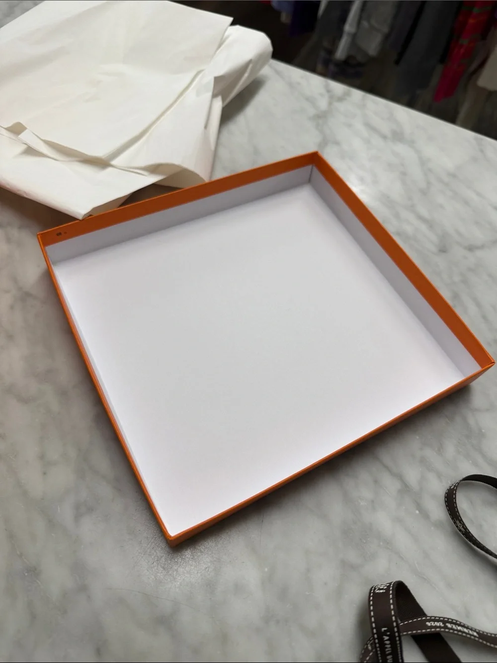 Hermes Storage box with Ribbon